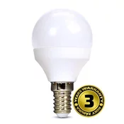 Solight LED žarnica, miniglobe, 6W, E14, 4000K, 510lm, bela