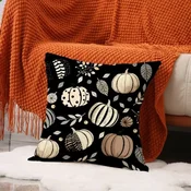 shumee ECARLA Jesenska prevleka za vzglavnik 45x45 BOHO BUČNI LISTI POD242