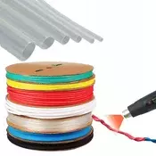 OEM Termokrčljiva Cev 5 Mm – Prozorna, 2:1, 1 M, 1000 v, -30~125°C, Nezgorljiva | UV v Vodoodpornem
