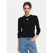 Calvin Klein Jeans Pulover LV047G309G Črna Regular Fit