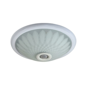 Plafonska svetiljka sa senzorom PLAFON 2xE27/80W/230V
