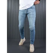 Denistar Muške farmerke 100-2846, Regular, Svetloplave
