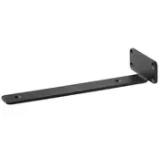 VEVOR Nosilec police SJ7 21x10x45 cm črne barve