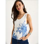 Bianco Lucci Top modra/azur/bela