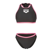 ARENA Bikini Y-LINE neonsko roza/črna/bela