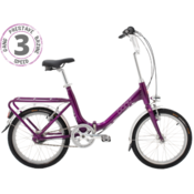 ROG PONY CLASSIC 3 EXCLUSIVE bicikl, ljubicasti ,3 brzine, gepek