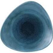 CHURCHILL Stonecast Aqueous Lagoon plitev krožnik, trikotnik, o: 310 mm (12 kos)