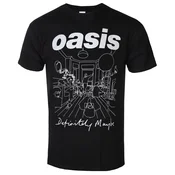 Metal majica moška Oasis - Definitely Maybe Line Drawing - ROCK OFF - OASTS30MB