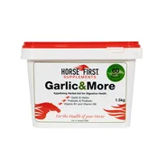 Za slab apetit pri konjih je tukaj Garlic & More od Horse First