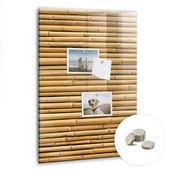 tulup.si Magnetna tabla Bambus 70x100 cm