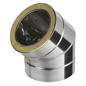 PRODMAX 500/600 Koleno 45° /1,0 mm iz nerjavečega jekla