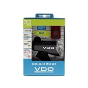 VDO Eco Light M30 + Eco Light Red StVZO Komplet luči za kolo