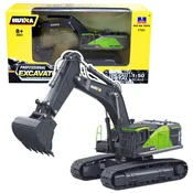 shumee Huina Green Metal Crawler Excavator 1:50