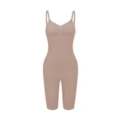 cfab Oblikovanje postave Bodysuit Sculpting Shapewear mit Shorts bež