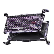 Gravastar GravaStar Mercury V75 Pro Iron Purple/Žična Magnetna Tipkovnica/Gateron Magnetic Jade, (5000099343)