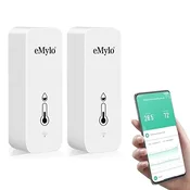eMylo notranji WiFi termometer/higrometer (paket 2)
