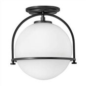 Quintiesse QN-SOMERSET-F-O-BK - Plafonsko svetlo SOMERSET 1xE27/60W/230V crna
