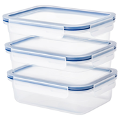 IKEA 365+ Posuda za hranu s poklopcem, pravougaono/plastika, 1.0 l