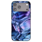 Silikonski črni ovitek za Apple iPhone 17 Pro Max - Iris liquid