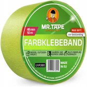 shumee 80°C ZELEN PAPIRNI SLIKARSKI TRAK z lepilom, odporen na UV žarke, 50 MM/50 M