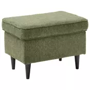 TABURE tekstil, drvni materijal maslinasto zelena