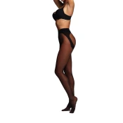 Lady B Ženska carapa Push up bikini, Crna