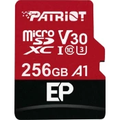 PATRIOT 256GB microSDXC kartica V30 A1 razred 10 U3 100/80MB/s + adapter