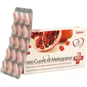 OPTIMA NATURALS prehransko dopolnilo Neocuore granatno jabolko plus, 30 tablet
