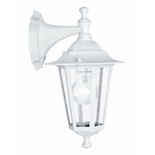 EGLO Laterna 5 Zidna lampa, E27, 1x60W, IP44, Bela