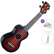 Mahalo MJ1 3TS Basic SET 3-Tone Sunburst Soprano ukulele