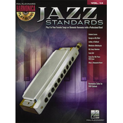JAZZ STANDARDS PLAY ALONG HARMONICA +CD