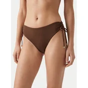 Max Mara Beachwear Spodnji del bikini Sandra 2616821229 Temno rjava