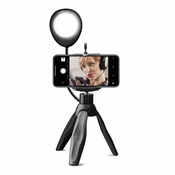 SBS Selfie tripod z LED lučko