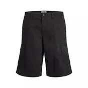 JACK & JONES Kargo hlače JPSTCOLE MATTY  črna