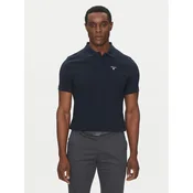 Barbour Polo majica Original Sports MML0358NY31 Mornarsko modra Tailored Fit