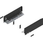 BLUM LEGRABOX pure stranica predala, višina M, ND 300, karbon črna, mat