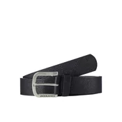 JACK & JONES Pas HARRY črna/srebrna
