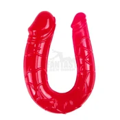 Dupli Dildo Double Mini - Crvena