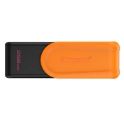 Kingston  256GB Portable USB 3.2 Gen 1 DataTraveler Exodia S (Black/Orange)