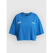 Quiksilver Mercury Americana Crop ženska majica bright cobalt