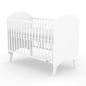 Otroška posteljica New Baby BELLA bela