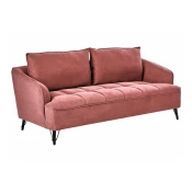 Kavč Berwyn 2273 (Bordeaux) Rdeča, 196x85x87cm, Blago, Noge: Kovina