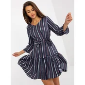 Dress-LK-SK-507973.58P-navy blue