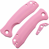 Honey Badger Knives Medium Linerlock Handle Pink