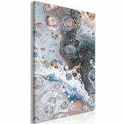 Slika - Blue Sienna Marble (1 Part) Vertical 80x120