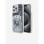 DKNY DKNY Liquid Glitter Big Logo - Ohišje za iPhone 12 / iPhone 12 Pro (črno)
