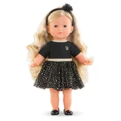 Beba Eve Dream Hair Ma Corolle dugacka plava kosa i plave oci koje trepcu s 10 dodataka, 36 cm