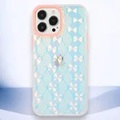 Infostyle Silikonski ovitek Holo za iPhone 12 Pro Max Svetlo roza/TPU silikon