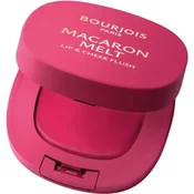 Bourjois Macaron Melt Lip & Cheek Flush rdečilo 2 v 1 odtenek 04 Pink Guava 5 g