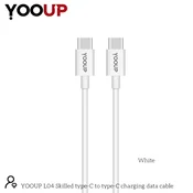 Kabel YOOUP L04 SKILLED TYPE-C / TYPE-C 1M bijeli